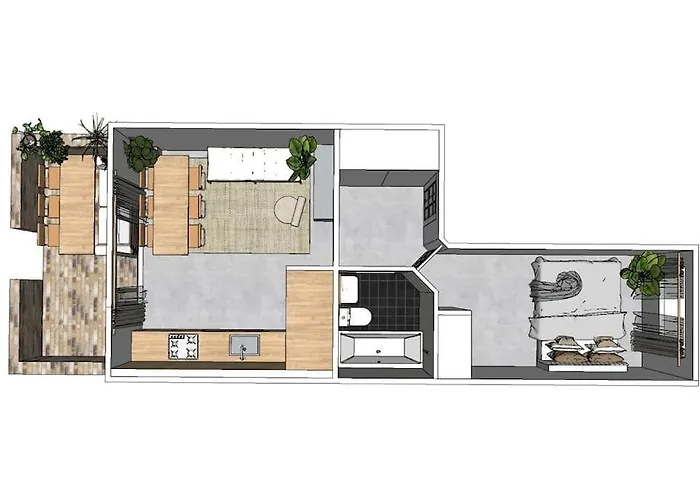 Apartment With A Garden In London, Dalston